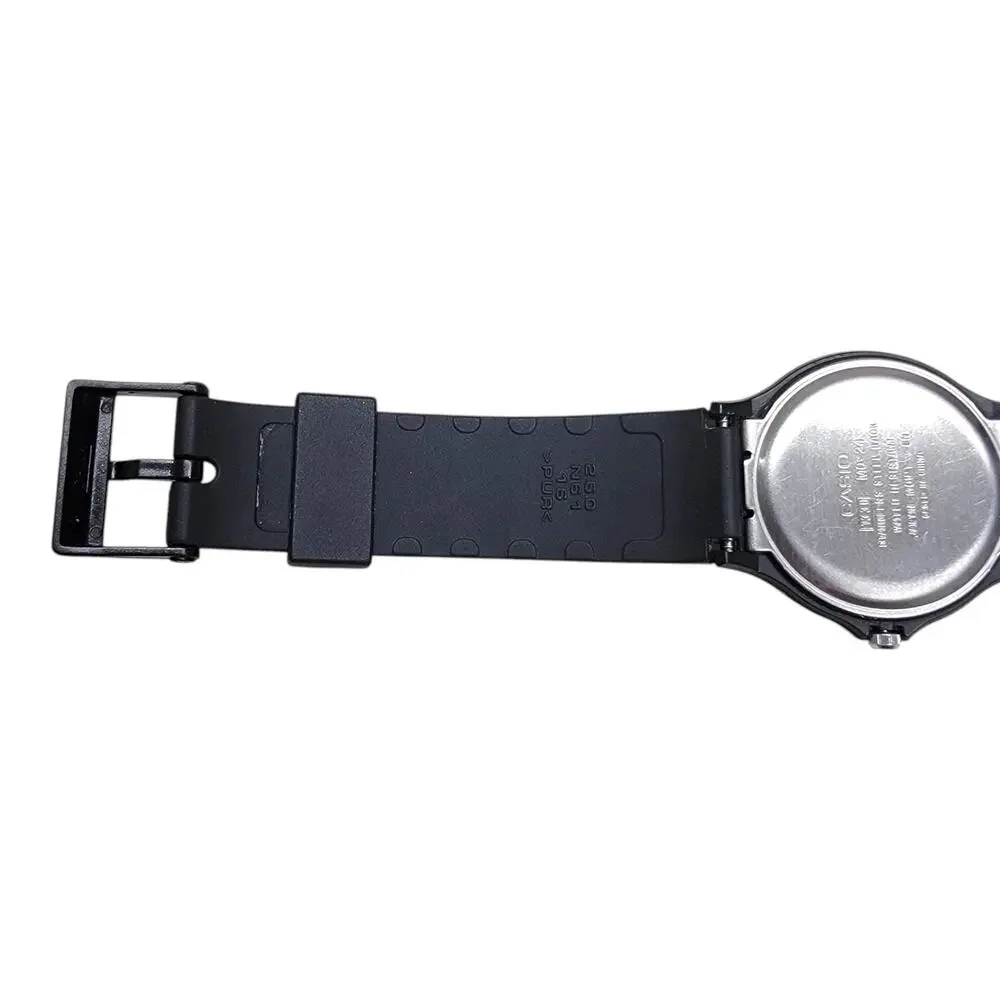 Casio MQ-24 MQ24-7B Classic Unisex Analog Quartz Watch White Dial Black Resin